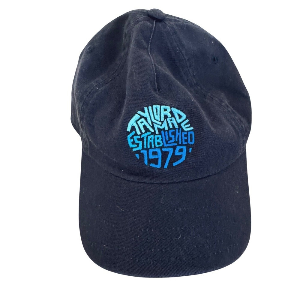 Taylor Made Embroidered Snap Back Hat Blue